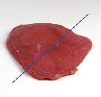 Thick Flank – seam cut - Escallops Meat Cut Spec Step 15
